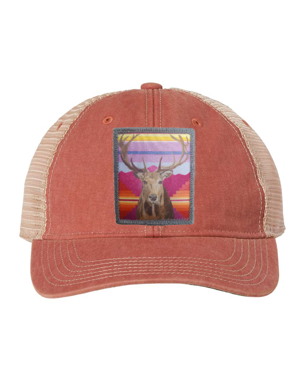 Nantucket Red Unstructured Hats Flyn Costello Elk  