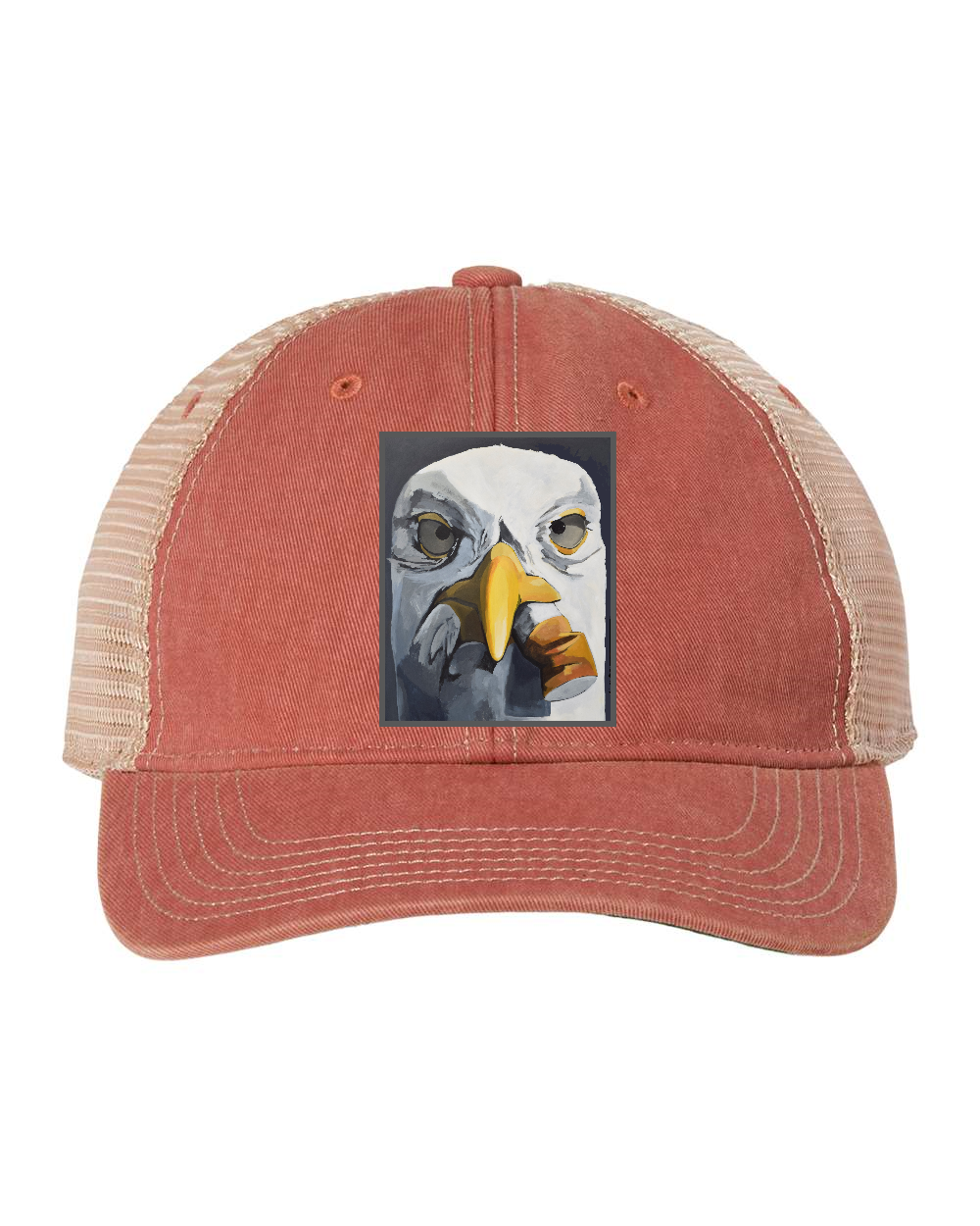 Nantucket Red Unstructured Hats Flyn Costello   