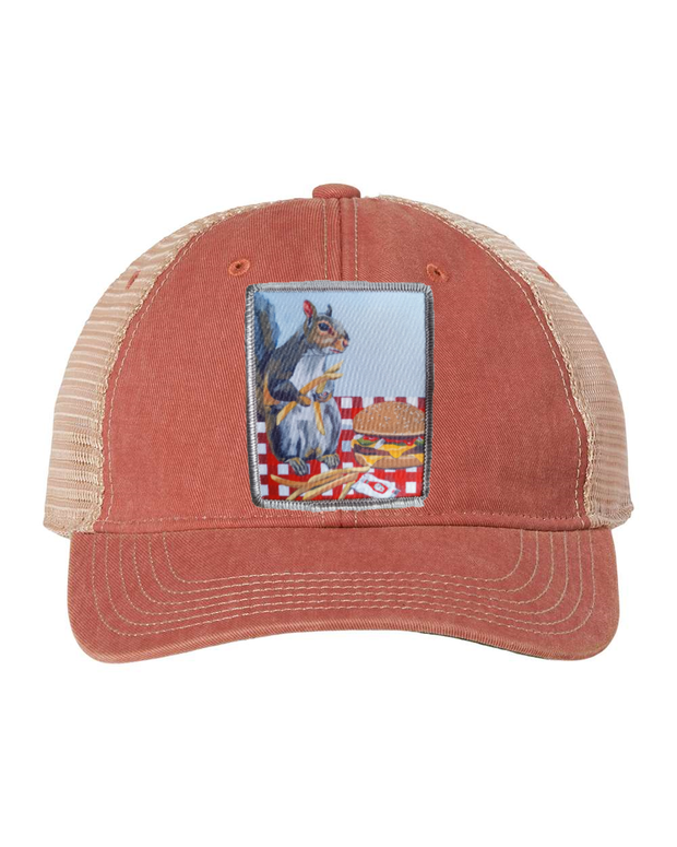 Nantucket Red Unstructured Hats Flyn Costello Squirrel Burger  