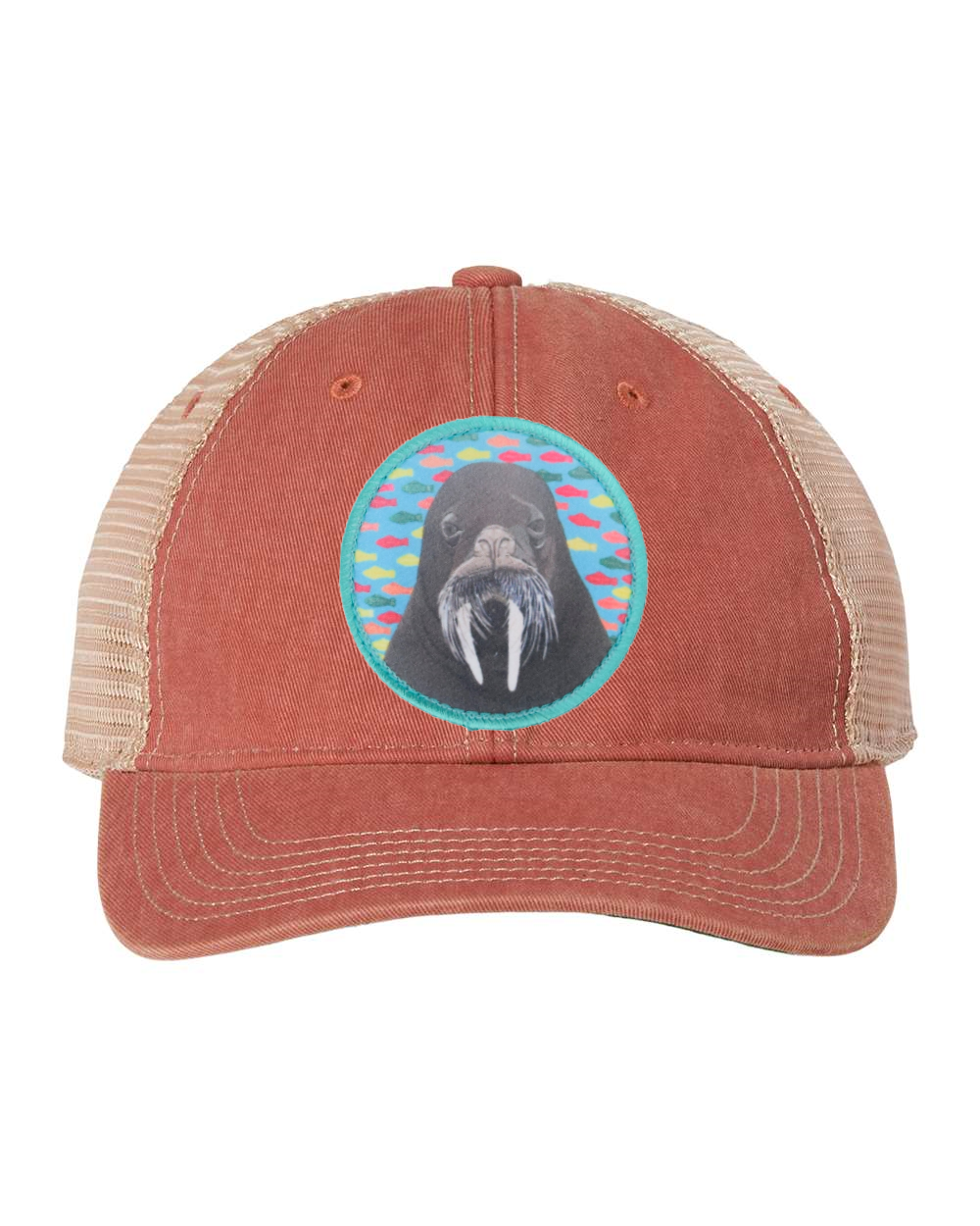Nantucket Red Unstructured Hats Flyn Costello Walrus  