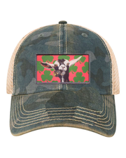 Navy Camo Unstructured Hats Flyn Costello Can Crusher  