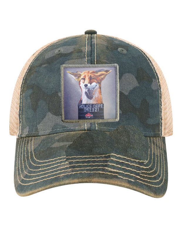 Navy Camo Unstructured Hats Flyn Costello Fox  