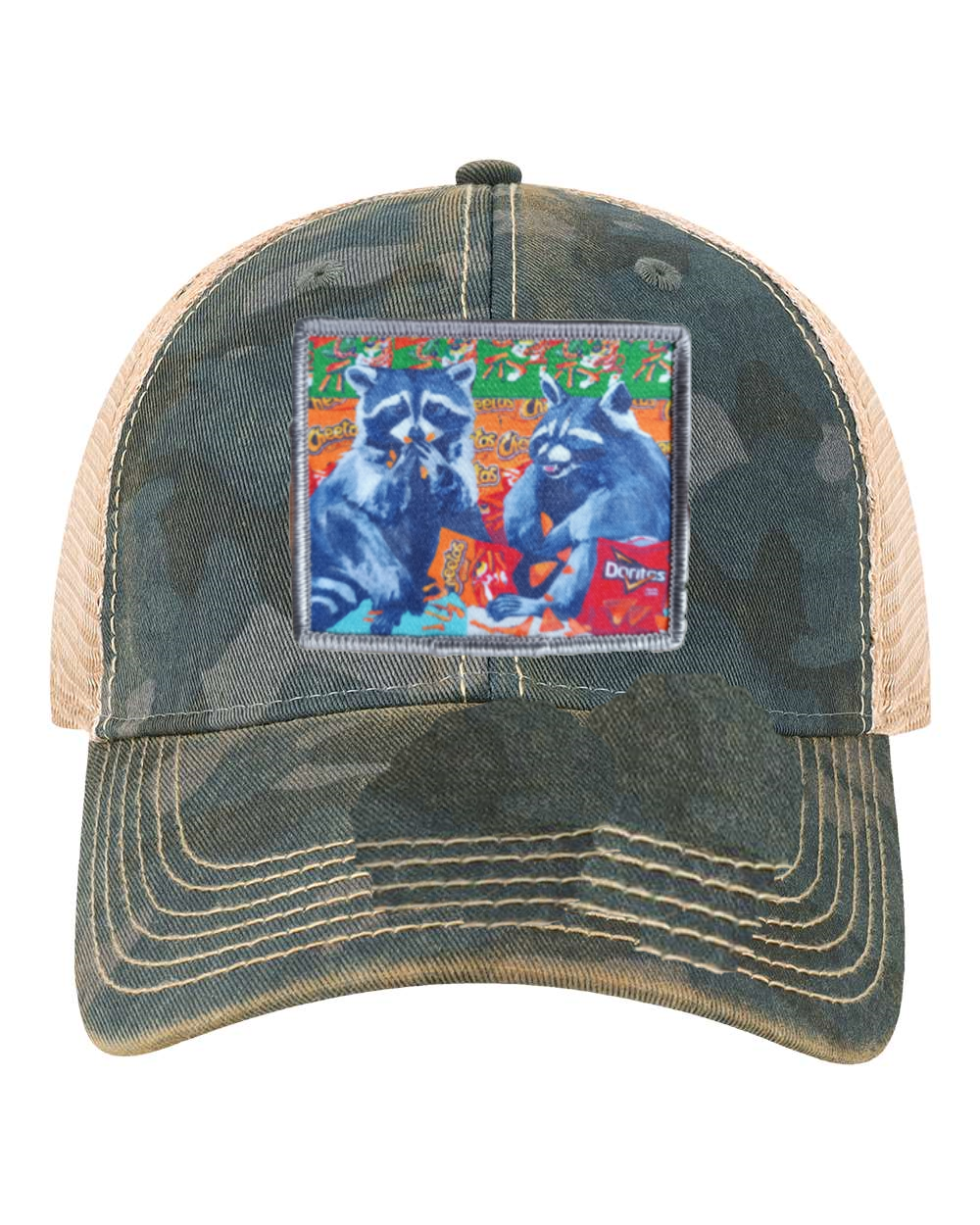 Navy Camo Unstructured Hats Flyn Costello Junkfood Bandits  