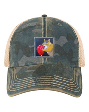 Navy Camo Unstructured Hats Flyn Costello Lolly  
