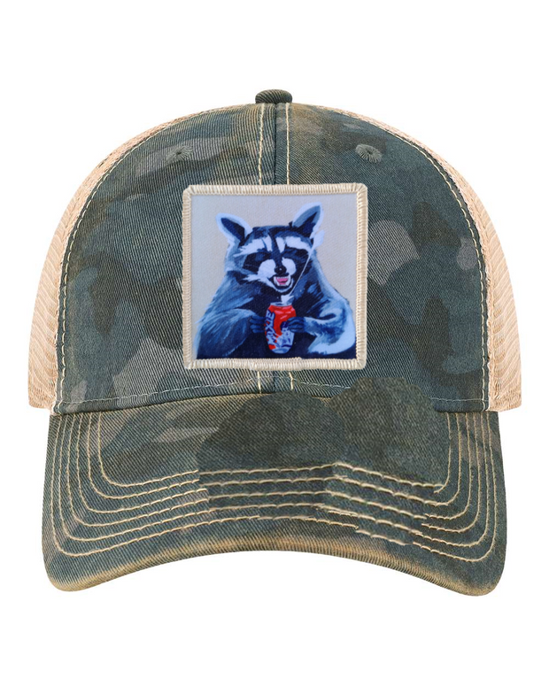 Navy Camo Unstructured Hats Flyn Costello Camp Crasher  