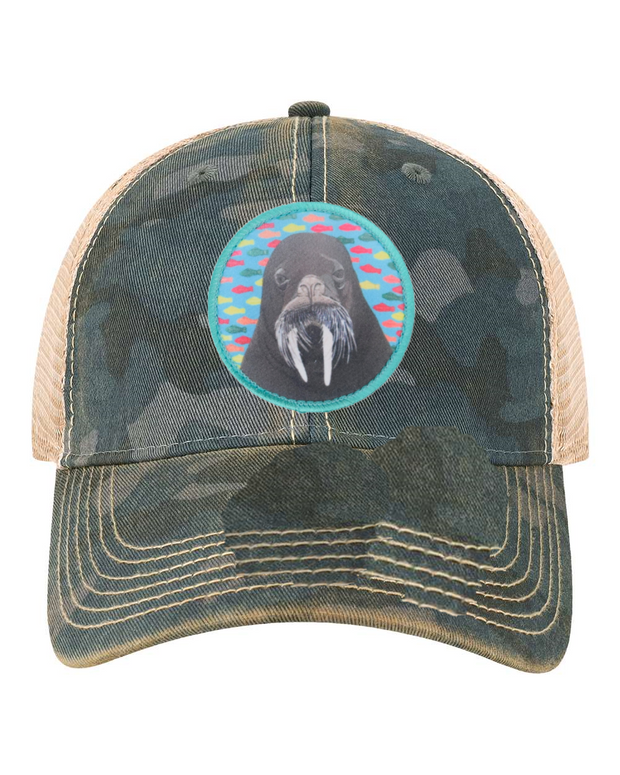 Navy Camo Unstructured Hats Flyn Costello Walrus  