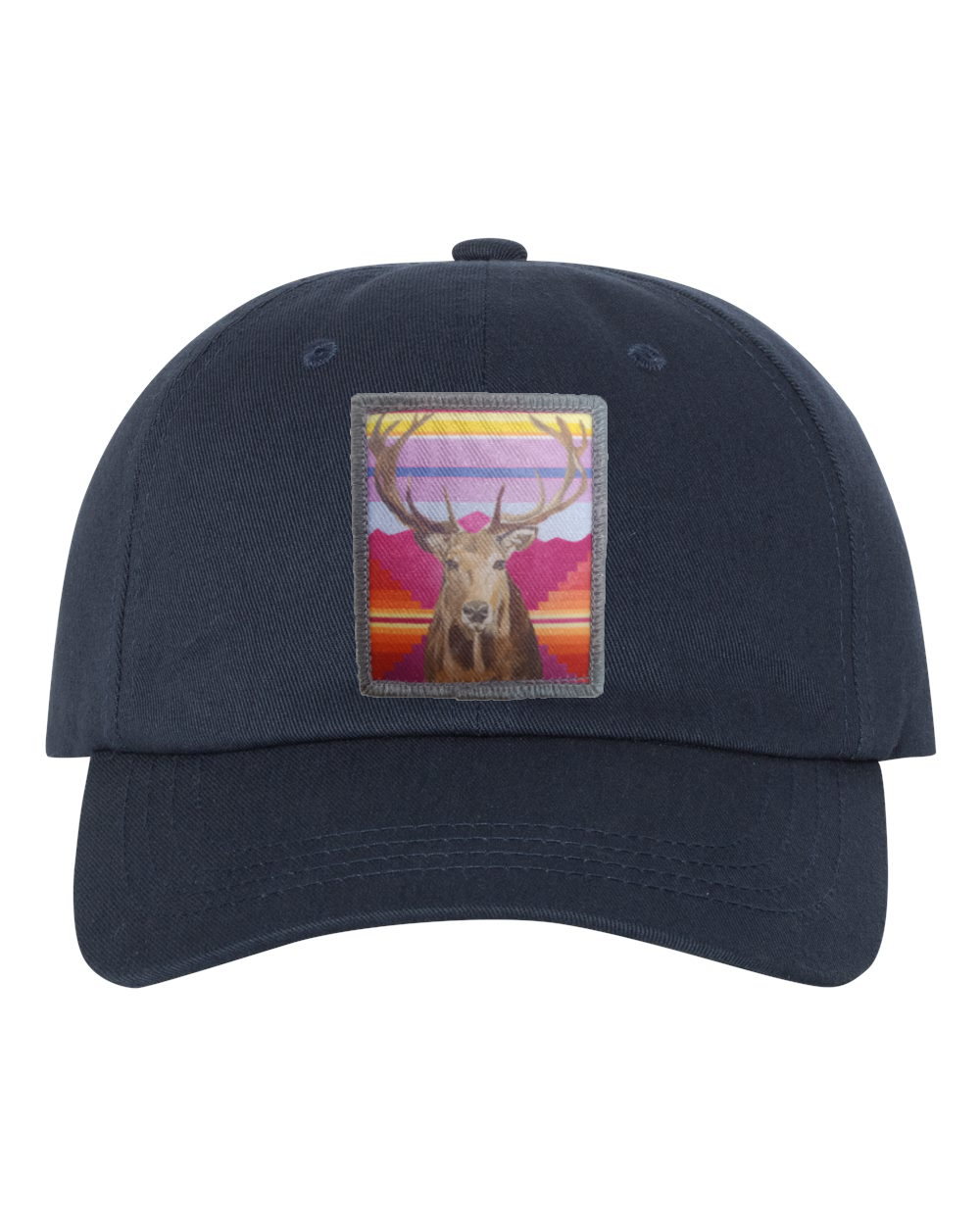 Eco-Washed Dad Hat Hats FlynHats Elk  