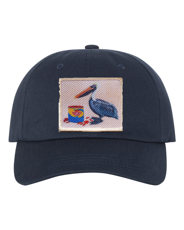 Eco-Washed Dad Hat Hats FlynHats Gone Fishin'  