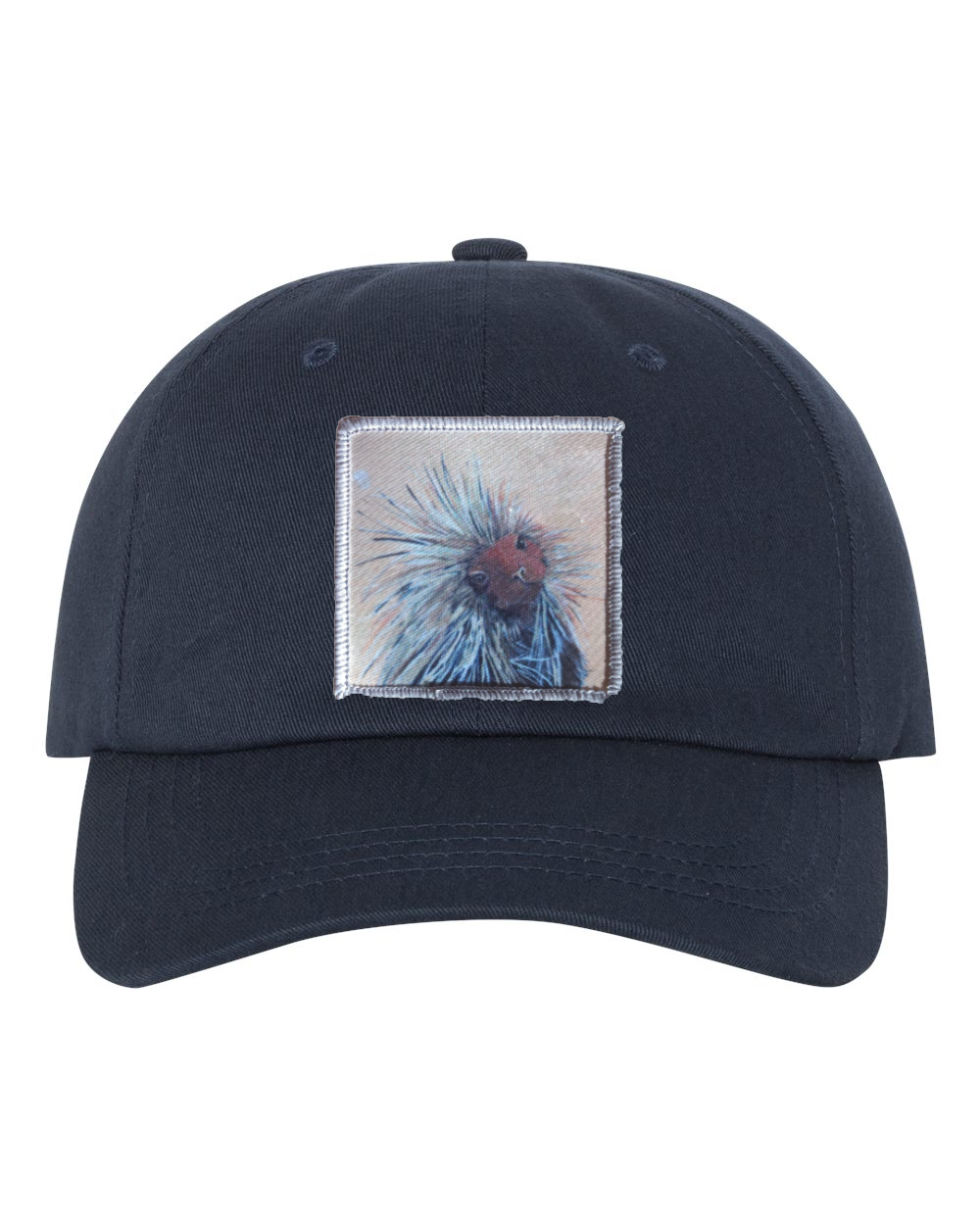 Eco-Washed Dad Hat Hats FlynHats Porcupine  