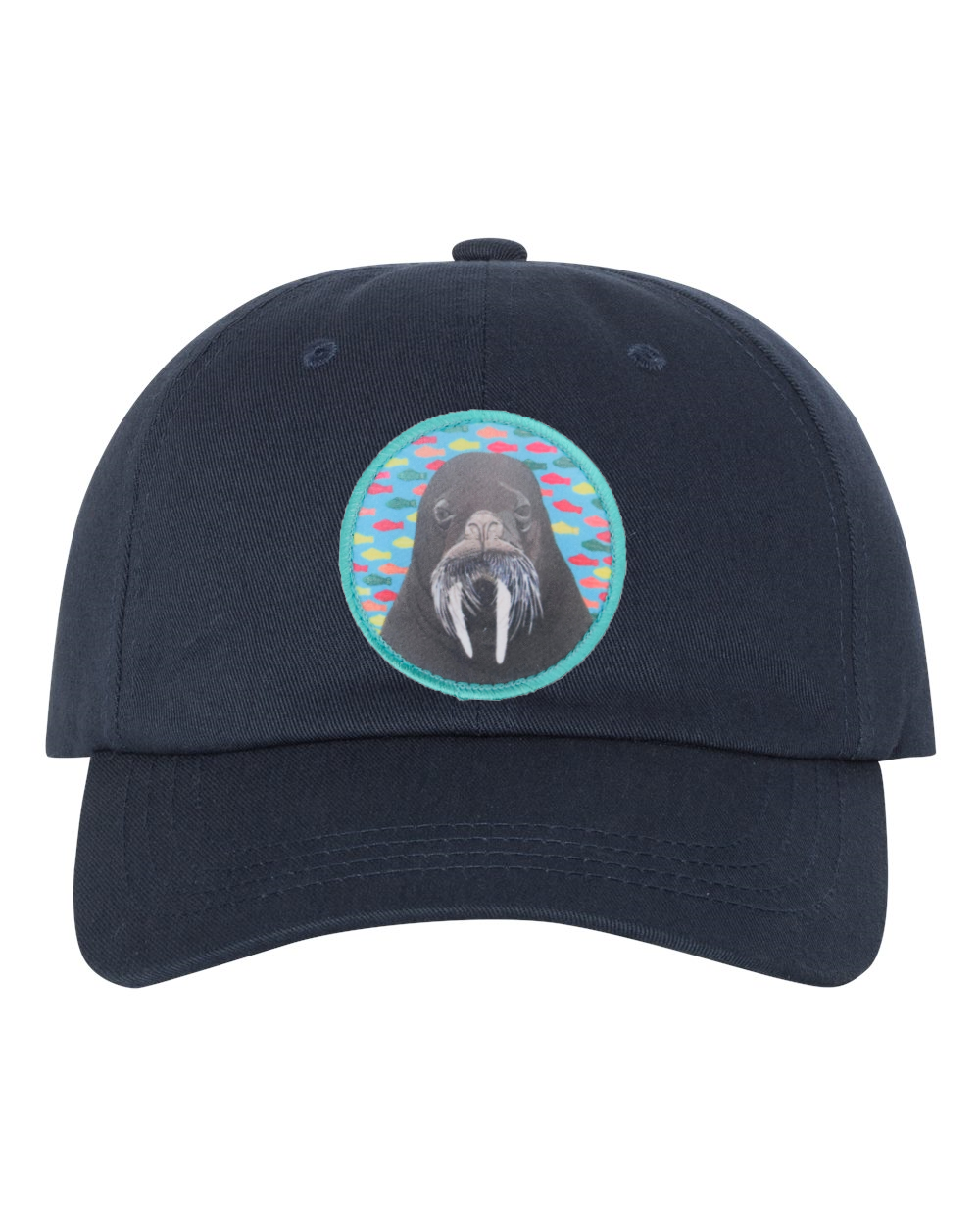 Eco-Washed Dad Hat Hats FlynHats Walrus  