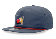 Navy/Red Rope Cap Hats FlynHats Lolly  