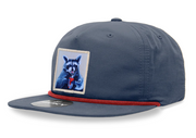 Navy/Red Rope Cap Hats FlynHats Camp Crasher  