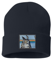 Gaia Owl Beanie Hats Flyn Costello Navy  
