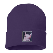 Piggie Beanie Hats Flyn Costello Purple  