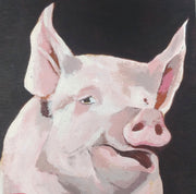 Piggie Mini Print / Card postcards Flyn Costello   