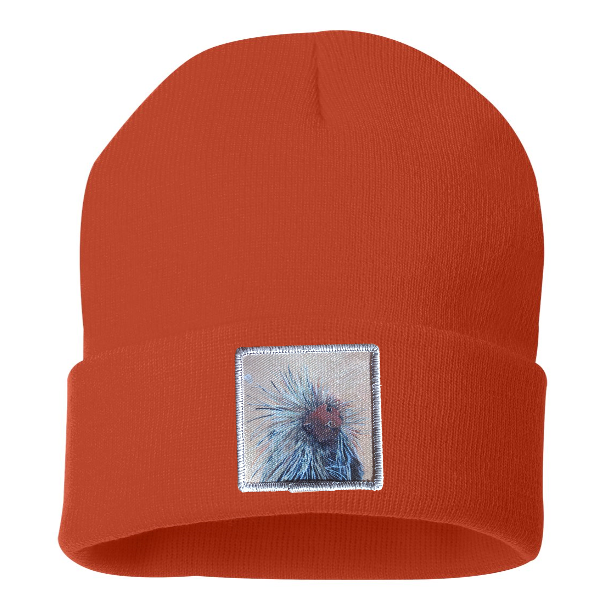Porcupine Beanie Hats Flyn Costello Burnt Orange  