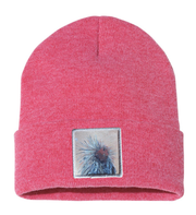 Porcupine Beanie Hats Flyn Costello Heather Red  