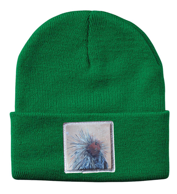 Porcupine Beanie Hats Flyn Costello Kelley Green  