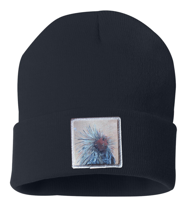Porcupine Beanie Hats Flyn Costello Navy  
