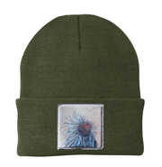 Porcupine Beanie Hats Flyn Costello Olive  