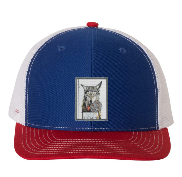 Red/White/Royal Trucker Hats Flyn Costello The Usual Suspects: Wolf  