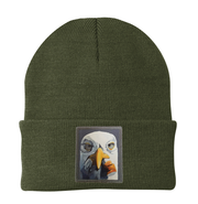 Seagull with Cig Beanie Hats Flyn Costello Olive  
