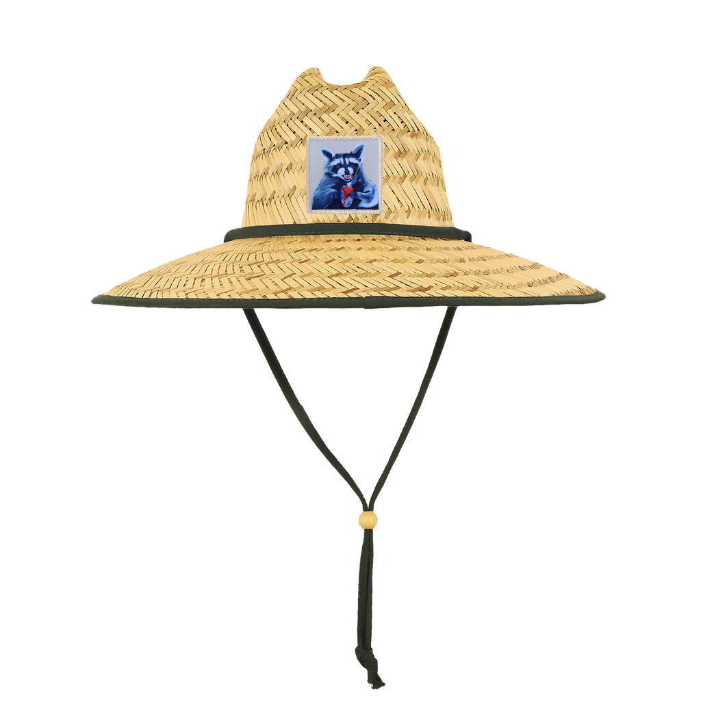 Straw Lifeguard Hat Hats FlynHats Camp Crasher  