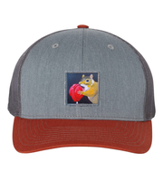 Grey/Terracotta Trucker Hats Flyn Costello Lolly  