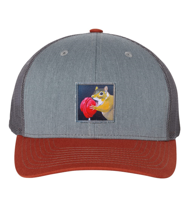 Grey/Terracotta Trucker Hats Flyn Costello Lolly  