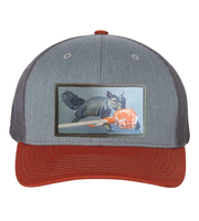 Grey/Terracotta Trucker Hats Flyn Costello Secret Stash  