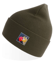 Olive Sustainable Rib Knit Hats Flyn Costello Lolly  