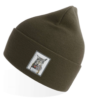 Olive Sustainable Rib Knit Hats Flyn Costello The Usual Suspects: Wolf  