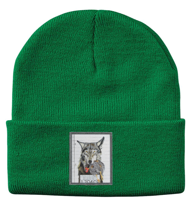 The Usual Suspects: Wolf Beanie Hats Flyn Costello Kelley Green  